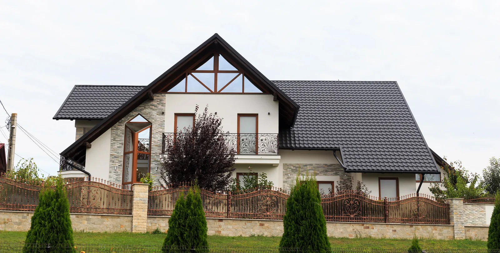 Țiglă metalică Iberic — acoperiș realizat, fotografia 6